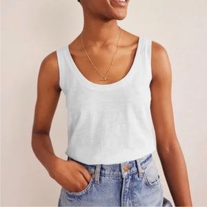 Boden relaxed scoop vest
